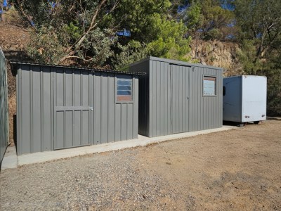 2 sheds for hire 3mx3m Happy Valley Per Month
